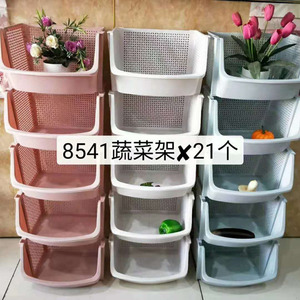 Approvisionnement d'usine Multicouche Empilable PP Légumes Maille Légumes Fruits En Plastique Panier Panier De Fruits - Product Image 1