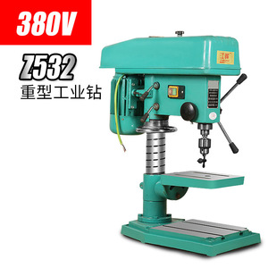 เครื่องเจาะตั้งโต๊ะ Jianghui Z532 380V 1500W สำหรับเจาะโลหะ เจาะกัด และงานอุตสาหกรรม - Product Image 1
