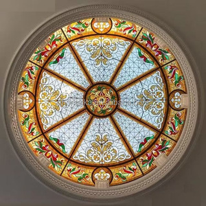 Vitral Decorativo Personalizado con Patrón Vibrante y Dinámico, Resistente a la Intemperie, para Ventanas de Techo, Puertas, Hogares, Dormitorios, Iglesias y Uso Médico - Product Image 5