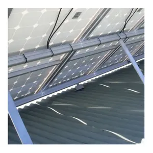 Aluminum 6003-T5 Carport Mount Solar System Solar Panels Ground Mounted Solar Structure Waterproof Hot-dip Galvanized