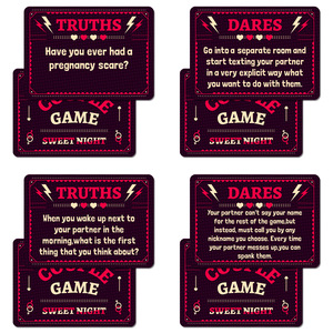 50 Tarjetas Románticas para Parejas, Accesorios para Juegos de Ambigüedad - Product Image 4