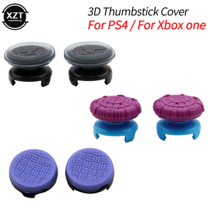 2 uds. Extensores de agarre de mano para PS4 Xbox <span class=keywords><strong>ONE</strong></span> Game Controller Gamepad Thumb Stick Grips cubiertas de altura/baja para <span class=keywords><strong>Playstation</strong></span> 4 - Product Image 3