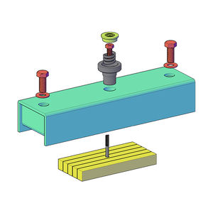 מגנט shuttering הפופולרי ביותר 2100 ק "ג עבור בטון מראש - Product Image 2