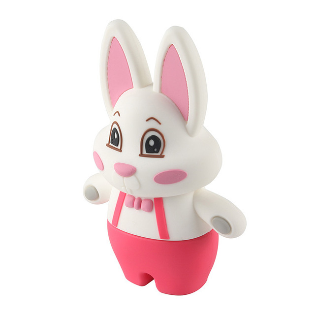 DYX-001 Personalized Custom PVC Octopus Style Rabbit Shape Wireless Blue Tooth Speaker
