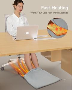 Healthpal Oem Best Office Usb Warmerfamily Electric Vibrating Heated Foot <strong>Warmers</strong> and Hand Mat <strong>for</strong> Men and <strong>Women</strong> Heat Foot Pain - Product Image 2
