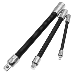 כונן שקע הארכת בר מתאם חיבור מוט גמיש פיר המרה ראש גבוהה מומנט מחגר ברגים מקדחה אלקטרונית - Product Image 6