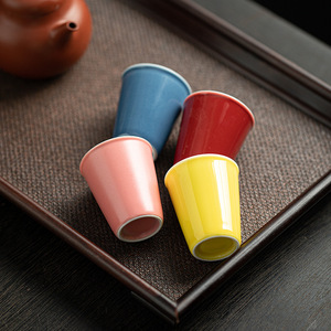 Taza de cerámica personalizada para chupito de Tequila, vaso de chupito de cerámica en relieve, Mini Tiki taza de vino, logotipo de promoción - Product Image 6