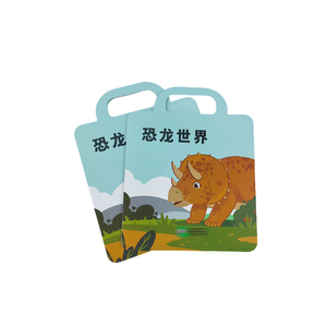 <span class=keywords><strong>Livre</strong></span> d'histoire sur le <span class=keywords><strong>monde</strong></span> des dinosaures personnalisé en usine, couverture souple en carton, surface vernie, art personnalisé, logo couleur personnalisé, pour enfants - Product Image 3