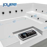 JOYEE Spa à jet tourbillon extérieur à des prix abordables Piscine en acrylique Balboa Spa Pool 3 Person Bath Hydro Hot Tub