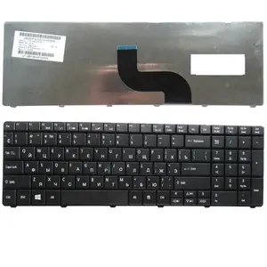 Ru máy tính xách tay bàn phím cho Acer Aspire E1-571G E1-531 E1-531G E1 521 531 571 E1-521 E1-571 E1-521G đen Nga Máy Tính Xách Tay Bàn Phím