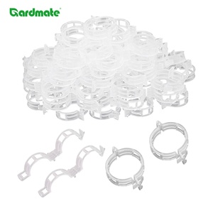 100 clips de soutien pour plantes, pour <span class=keywords><strong>fixer</strong></span> les tomates, les concombres, les légumes, les fleurs, les plantes grimpantes - Product Image 1