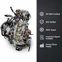Mesin Lengkap 2SZ 2SZ-FE 1.3L VVT-i dengan Transmisi untuk Toyota Vios Yaris Vitz Daihatsu Boon