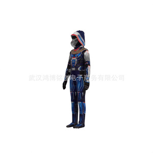 Traje de Cosplay Thunder Commando Taskmaster Red Guard Onesie Bodysuit Azul para Hombre, Disponible para Halloween - Product Image 2