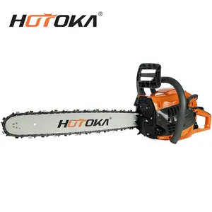 HOTOKA New Design 58cc Gasoline Chainsaw CS5800 Wood Cutting Machine Professional 5800 Petrol Chain Saw
