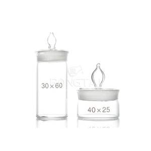 Cristalería <span class=keywords><strong>de</strong></span> cuarzo <span class=keywords><strong>de</strong></span> <span class=keywords><strong>laboratorio</strong></span> RONGTAI China 1302-1 50*30mm sellado <span class=keywords><strong>de</strong></span> vidrio vaso científico peso química botella <span class=keywords><strong>de</strong></span> pesaje - Product Image 3