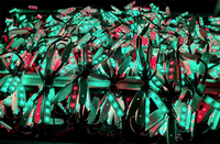 Éclairage multicolore étanche 0.72W smd rgb module 3 modules led ws2811 pour la publicité