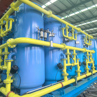 Station de compression d'air intégrée sur skid dédiée aux tests de pipeline, pression constante élevée 2000 Nm³/h 70 MPa, pour azote et gaz naturel