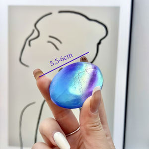 Piedra de Selenita Natural Aura Pulida a Mano para Reiki, Equilibrio de Chakras, Decoración del Hogar y Regalo (Venta al Por Mayor) - Product Image 2