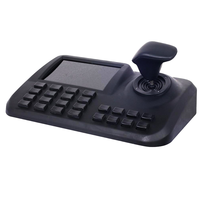 Pantalla LED de 5 pulgadas 3D IP, protocolo de versión público, controlador de teclado de cámara IP PTZ