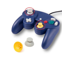 Coque de remplacement pour joystick analogique pour manette NGC, housse en silicone pour stick analogique pour manette N Game Cube GC