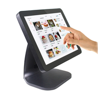 Offres Spéciales – Terminal de Point de Vente Tactile 15'' en Alliage d'Aluminium – Caisse Enregistreuse Tout-en-un pour Cantines et Commerces – Système PC TPV Tactile