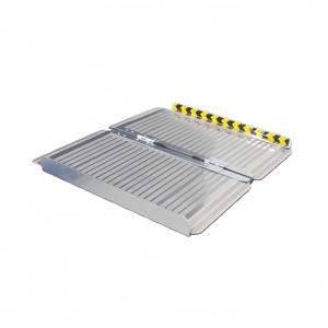 Rampe pliante double légère et portable en alliage d'aluminium de 60 cm, 90 cm, 120 cm pour fauteuil roulant et moto, pour personnes handicapées - Product Image 6