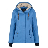 Veste universitaire pour femme OEM ODM, printemps-hiver, unie, écologique, imperméable, coupe-vent, respirante, 100% polyester, durable et élégante