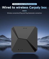 Adaptateur Mini CarPlay Filaire vers Sans Fil en Gros, Dongle Android Auto 3-en-1, Boîtier Intelligent IA pour CarPlay
