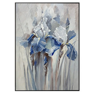 Hand Painted Oil Painting Abstract Floral Art <b>Large</b> Size Modern Minimalist Living Room Sofa Background Wall Decor - Product Image 5