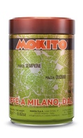 Bekroonde Italiaanse Geroosterde Middelgrote 100% Arabica Mix Zoete Smaak Direct Gemalen Koffie Mokito Caffe Box Collectie