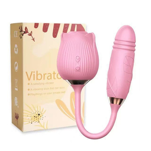 Dispositivo per Preliminari Individuale o di Coppia, 10 Livelli di Azione della Lingua, Suzione Clitoridea, Asta Telescopica, Impermeabile IPX7, Leggero 182g, per Donna - Product Image 4