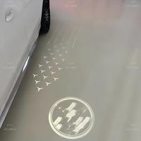 LED-Pfützenlicht für Mercedes-Benz W205 W213 W222 W167 LED-Tür-Willkommenslicht Auto-Pfützenlicht Geister-Schatten-Projektor-Lampe Ersatz