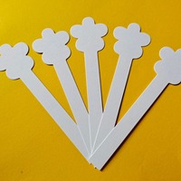 Tiras de Prueba de Perfume con Forma de Flor, Listas para Enviar, Papel Absorbente Premium para Pruebas de Fragancias