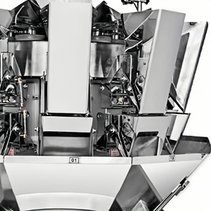 เครื่องชั่งอัตโนมัติความแม่นยำสูง ถังบรรจุ 1.6 ลิตร <span class=keywords><strong>หัว</strong></span>ชั่ง 10 <span class=keywords><strong>หัว</strong></span> สำหรับชั่งถั่ว ผลไม้ทอด ขนมขบเคี้ยว ธัญพืช กุ้ง ลูกอม บรรจุถุงฟิล์ม - Product Image 5