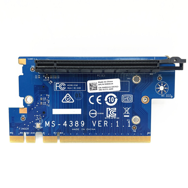 Original Used for Alienware X51 R3 Graphics Card M2 Adapter Board PCIE MS-4389 0HD61H