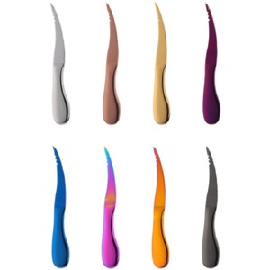 Éplucheur incurvé pour coquillages et crevettes en acier inoxydable, <span class=keywords><strong>couteau</strong></span> à crevettes - Product Image 5