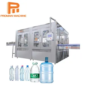 2000BPH Automatic 884 Small Pure Water Bottle Filling And Capping Equipment
