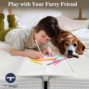 Pont de <span class=keywords><strong>lit</strong></span> pour transformer un <span class=keywords><strong>lit</strong></span> double en <span class=keywords><strong>lit</strong></span> king size, Remplisseur de vide de matelas imperméable en mousse à mémoire de forme, Convertisseur de <span class=keywords><strong>lit</strong></span> double en <span class=keywords><strong>lit</strong></span> king size - Product Image 6