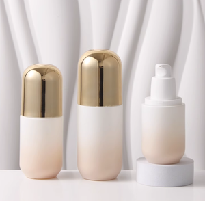 Nouvelle bouteille en verre durable et élégante <span class=keywords><strong>de</strong></span> sérum <span class=keywords><strong>de</strong></span> visage <span class=keywords><strong>d</strong></span>'ingrédient cosmétique <span class=keywords><strong>de</strong></span> crème <span class=keywords><strong>d</strong></span>'<span class=keywords><strong>eau</strong></span> comporte le chapeau <span class=keywords><strong>d</strong></span>'or lumineux pour l'emballage - Product Image 6