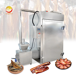 Machine à fumer ORME pour poulet, bœuf, poisson, viande, fumoir commercial à vendre - Product Image 1