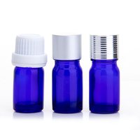 Hengjian 5ml 10ml 15ml 20ml 30ml 50ml 100ml verre bleu huile essentielle cosmétique soins de la peau sérum bouteille avec Euro bouchon à l'épreuve des enfants
