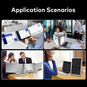 Extension d'écran portable pour ordinateur portable 16 pouces à trois moniteurs pour une productivité accrue - Product Image 5