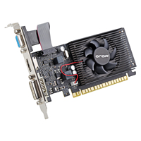 Carte graphique Geforce GT610 710 2GD DDR3 64BIT Cartes GPU Uefi VGA DVI HD pour PC de jeu de bureau Carte graphique indépendante