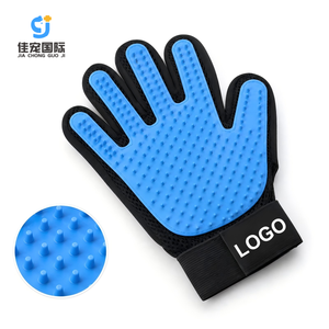 Upgrade Heavy-duty Material Soft Eco-Friendly Sustainable Self-Massaging Brush <b>Cat</b> Dog Pet <b>Grooming</b> <b>Glove</b> Brush <b>for</b> Big Hands - Product Image 1