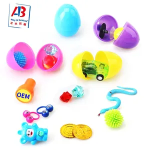 2019 promotional toys colorful plastic surprise eggs for kids