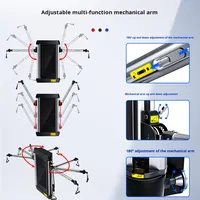 Entraîneur de fitness intelligent pour la maison, équipement sportif complet pour l'intérieur, banc de musculation en acier, rack à squats avec miroir pour l'entraînement de force