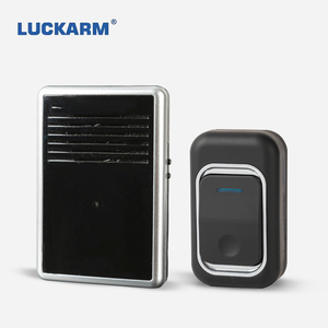 Lucckarm nhà IP44 không thấm nước chuông cửa trang trí ABS khối lượng nhựa có thể điều chỉnh DC pin không dây chuông cửa - Product Image 1