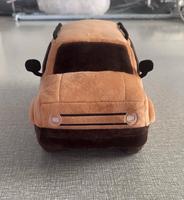 Jouet en peluche éducatif personnalisé en forme de voiture avec couineur pour bébé, conforme ASTM F963, fabriqué depuis plus d'une décennie