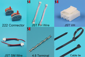 Адаптер-коннектор <span class=keywords><strong>VH</strong></span> для кабеля Sh39600, шаг 3.96, 4-контактный, JST VHR - Product Image 4