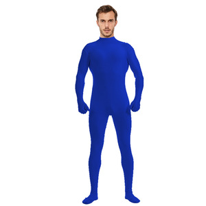 Traje Zentai para Hombre, Color Sólido, Cobertura Total, Disfraz de Halloween, Personalización Internacional - Product Image 3